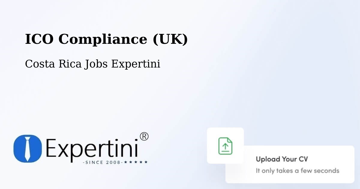 UK Data Protection & ICO Compliance – Ipís - Costa Rica Jobs Expertini
